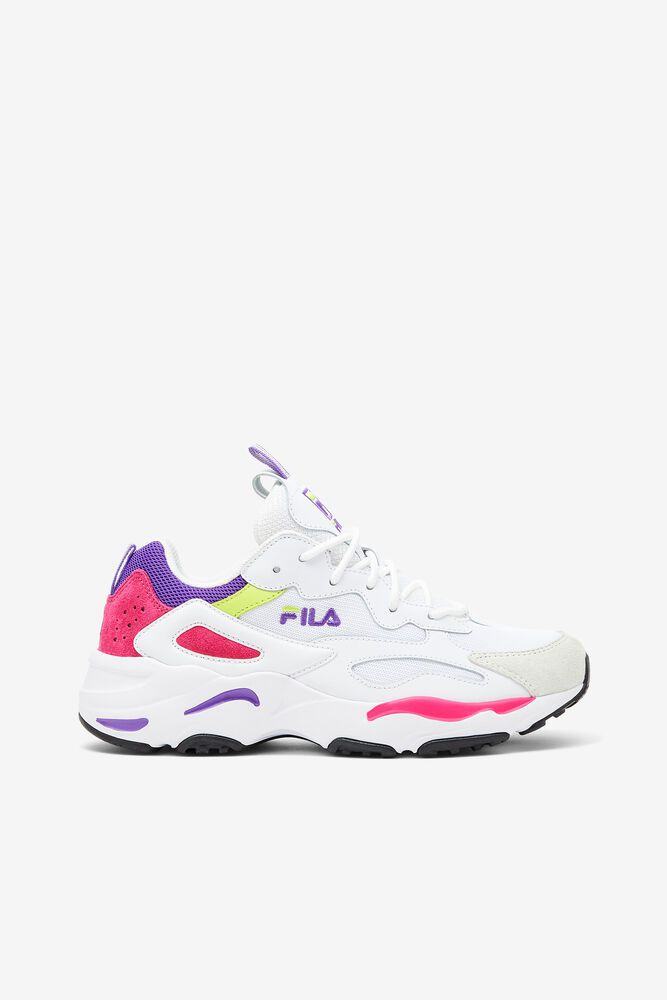 Fila Ray Tracer Trainers White - Womens - 40875MQRT